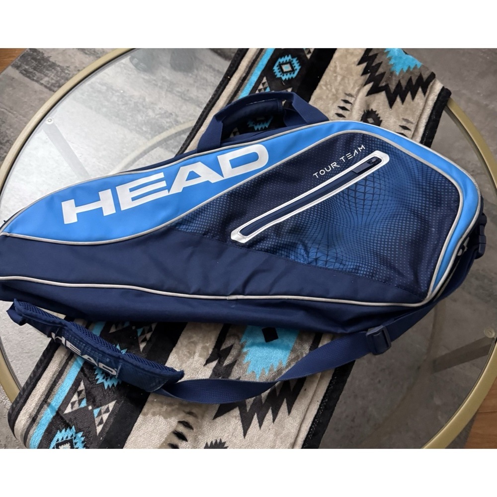 Head Tour Team 9 Racquet Supercombi Tennis Bag Navy Blue